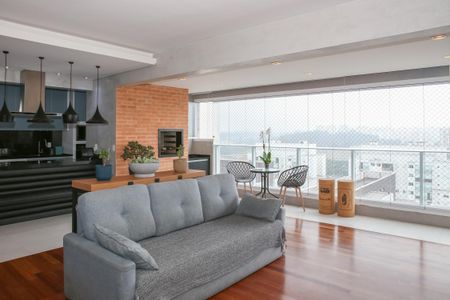 Sala de apartamento à venda com 2 quartos, 97m² em Vila Anastácio, São Paulo