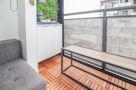 Varanda de apartamento para alugar com 1 quarto, 30m² em Vila Romana, São Paulo
