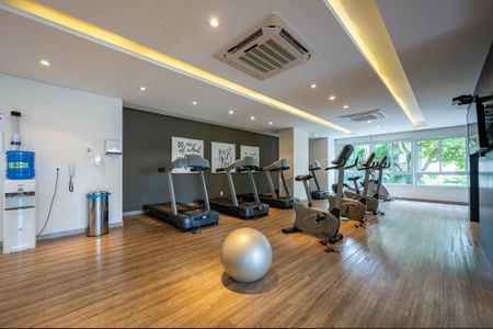 Apartamento para alugar com 63m², 2 quartos e 2 vagasÁrea comum - Academia