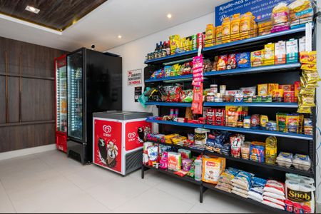 Apartamento para alugar com 63m², 2 quartos e 2 vagasÁrea comum - Mini mercado