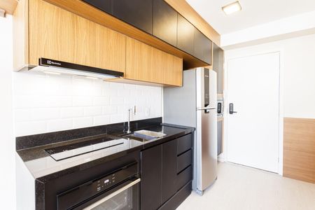 Studio para alugar com 25m², 1 quarto e sem vagaCozinha