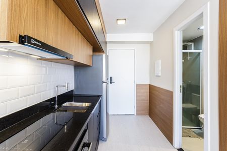 Studio para alugar com 25m², 1 quarto e sem vagaCozinha