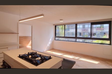 Sala/Cozinha/Área de Serviço de apartamento para alugar com 2 quartos, 80m² em Vila Ipojuca, São Paulo