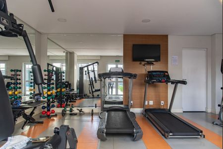 Apartamento para alugar com 39m², 1 quarto e sem vaga Apartamento para alugar com 39m², 1 quarto e sem vagaÁrea comum - Academia