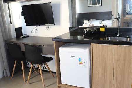 Studio para alugar com 16m², 1 quarto e sem vagaCozinha