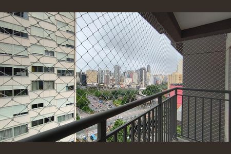 Apartamento para alugar com 28m², 1 quarto e sem vagaVaranda