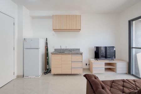 Sala de apartamento para alugar com 1 quarto, 28m² em Liberdade, São Paulo