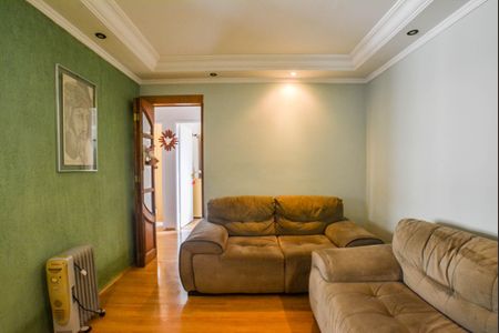 Sala de apartamento à venda com 3 quartos, 80m² em Vila Apiai, Santo André