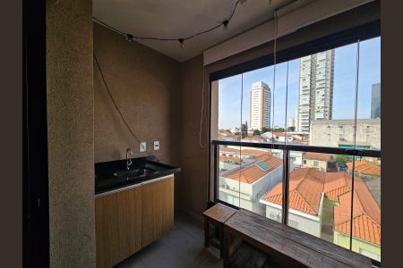 Varanda de apartamento à venda com 1 quarto, 39m² em Aclimação, São Paulo