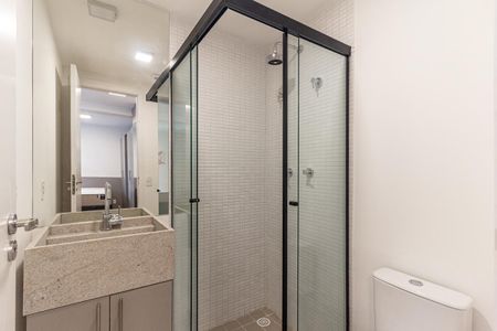 Studio à venda com 25m², 1 quarto e sem vaga Studio à venda com 25m², 1 quarto e sem vagaBanheiro