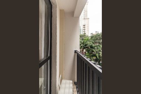 Varanda do Studio de kitnet/studio à venda com 1 quarto, 25m² em Higienópolis, São Paulo