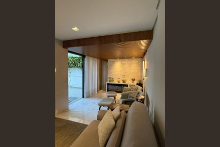 Sala  de apartamento à venda com 4 quartos, 259m² em Funcionários, Belo Horizonte