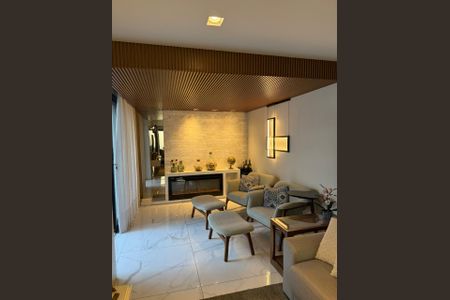 Sala  de apartamento à venda com 4 quartos, 259m² em Funcionários, Belo Horizonte