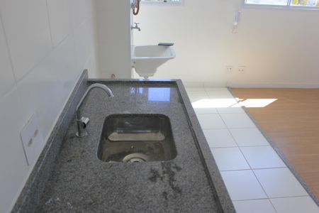 Apartamento à venda com 35m², 2 quartos e 1 vagaCozinha com tanque