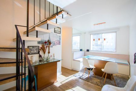 Sala 1 de apartamento à venda com 3 quartos, 130m² em Parque Sao Vicente, Santo André