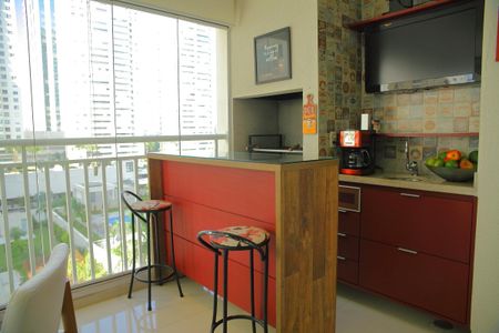 Apartamento à venda com 123m², 3 quartos e 2 vagasVaranda Gourmet da Sala 