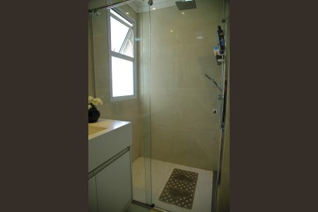 Apartamento à venda com 123m², 3 quartos e 2 vagasBanheiro da Suíte 