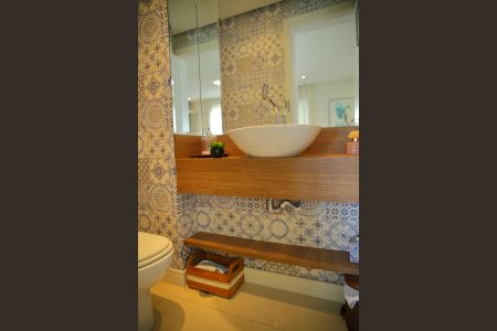 Apartamento à venda com 123m², 3 quartos e 2 vagasLavabo da Sala 