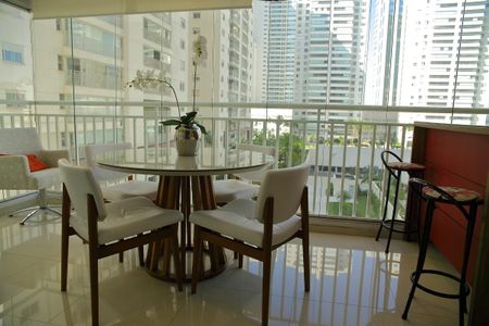 Apartamento à venda com 123m², 3 quartos e 2 vagasVaranda Gourmet da Sala 