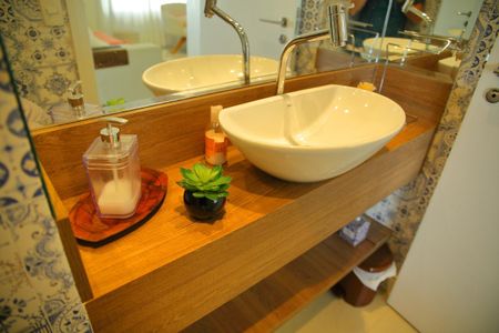 Apartamento à venda com 123m², 3 quartos e 2 vagasLavabo da Sala 