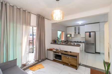 Sala 2 de apartamento para alugar com 2 quartos, 72m² em Evereste, Ribeirão das Neves