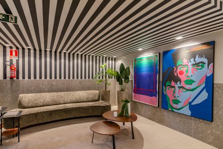 Apartamento à venda com 34m², 1 quarto e 1 vagaHall social