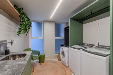 Apartamento à venda com 34m², 1 quarto e 1 vagaLavanderia