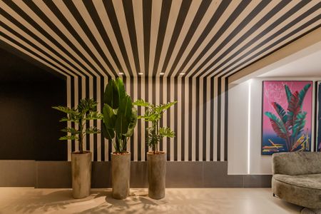 Apartamento à venda com 34m², 1 quarto e 1 vagaHall social