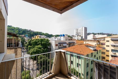 Varanda da Sala de apartamento à venda com 1 quarto, 50m² em Vila Isabel, Rio de Janeiro