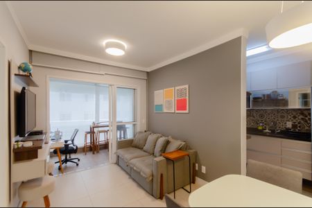 Sala de apartamento à venda com 1 quarto, 45m² em Cambuci, São Paulo