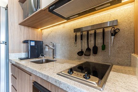 Studio para alugar com 35m², 1 quarto e sem vagaCozinha