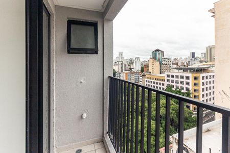 Varanda do Studio de kitnet/studio à venda com 1 quarto, 24m² em Campos Elíseos, São Paulo