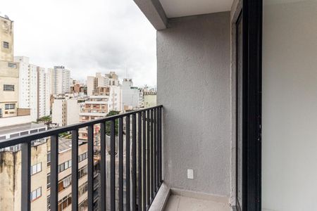 Varanda do Studio de kitnet/studio à venda com 1 quarto, 24m² em Campos Elíseos, São Paulo