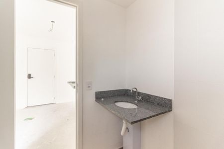 Banheiro de kitnet/studio à venda com 1 quarto, 24m² em Campos Elíseos, São Paulo