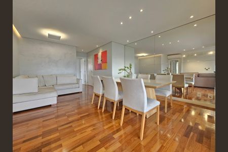 Sala de apartamento à venda com 3 quartos, 116m² em Brooklin, São Paulo