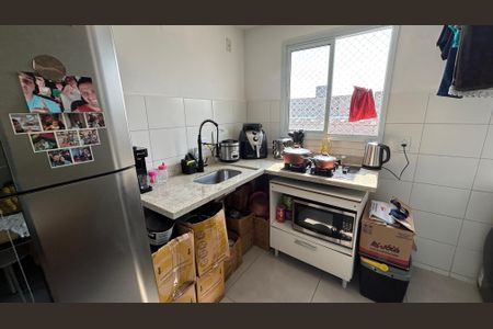 Cozinha de apartamento para alugar com 2 quartos, 38m² em Jardim Vila Rica, Santo André