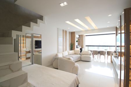 Sala de apartamento à venda com 4 quartos, 328m² em Barra Olímpica, Rio de Janeiro