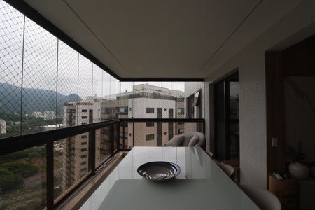 Sala - Varanda de apartamento à venda com 4 quartos, 328m² em Barra Olímpica, Rio de Janeiro