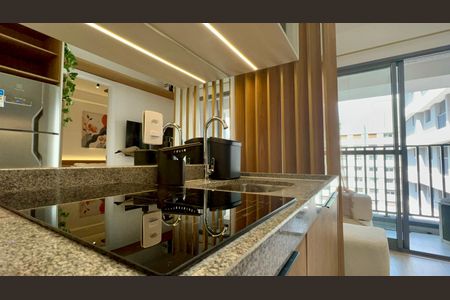 Studio para alugar com 26m², 1 quarto e sem vaga Studio para alugar com 26m², 1 quarto e sem vagaCozinha