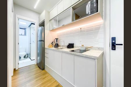 Apartamento à venda com 28m², 1 quarto e 1 vagaCozinha