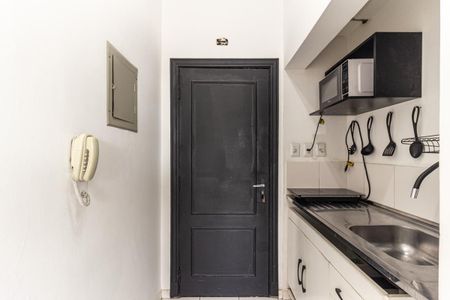 Studio à venda com 27m², 1 quarto e sem vagaCozinha