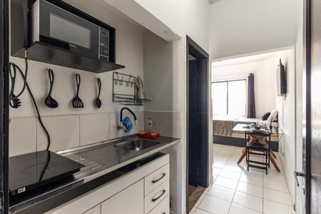 Studio à venda com 27m², 1 quarto e sem vagaCozinha