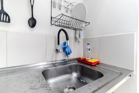 Studio à venda com 27m², 1 quarto e sem vaga Studio à venda com 27m², 1 quarto e sem vagaCozinha