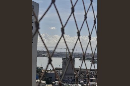 Área externa de kitnet/studio para alugar com 1 quarto, 37m² em Santo Cristo, Rio de Janeiro