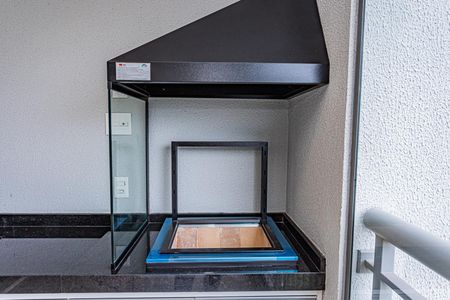 Varanda gourmet de apartamento para alugar com 2 quartos, 70m² em City América, São Paulo