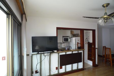 Sala de apartamento à venda com 1 quarto, 138m² em Barra da Tijuca, Rio de Janeiro