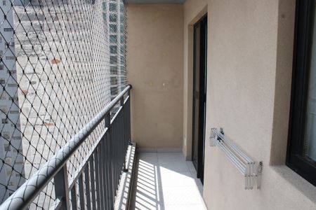 Studio para alugar com 28m², 1 quarto e sem vagaVaranda