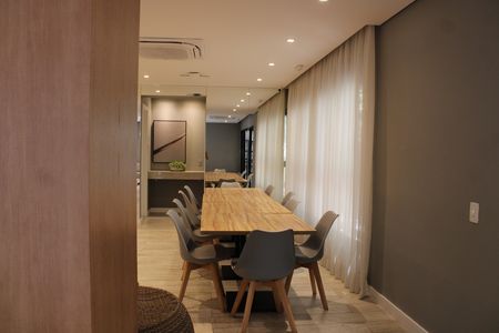 Studio para alugar com 28m², 1 quarto e sem vagaÁrea comum - Salão de festas