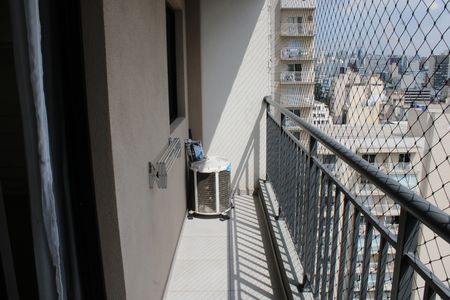 Studio para alugar com 28m², 1 quarto e sem vagaVaranda