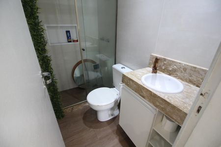 Apartamento à venda com 83m², 3 quartos e 1 vagaBanheiro Social